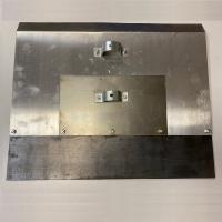 Лопата для снега 500х400мм алюминиевая однобортная  Усиленная с нижним креплением с накладкой 12см,  - купить от компании