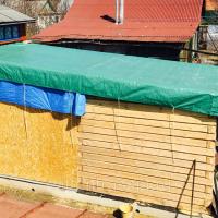 Тент тарпаулин садовый зеленый (10х10м) 120Э - купить от компании