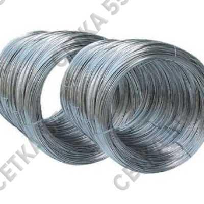 Проволока термически обработанная оцинкованная 0,36мм - купить от компании
